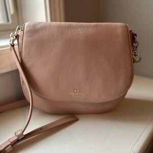 Kate Spade Pink Leather Crossbody Bag